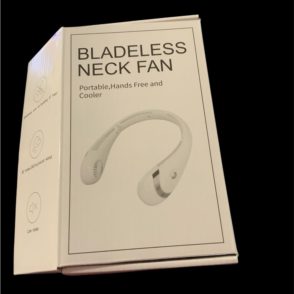 Bladeless Neck Fan - White